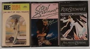 Rod Stewart * 3x Cassette Tape Lot * Acceptable Condition * ESTATE SALE 80s Pop - Picture 1 of 4