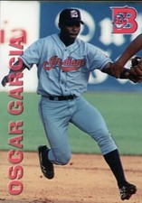 1999 Grandstand Burlington Indians OSCAR GARCIA RC INDIANS PANAMA