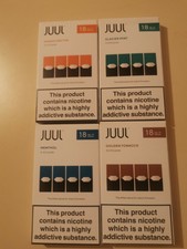 JUUL stop smoking aids ,.set.of 4 x4 fillings,capsules .See picture