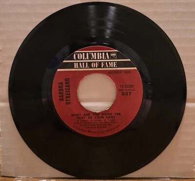 Barbra Streisand - The Best Thing You've Ever Done - Columbia Hall Of Fame 45rpm - Image 1 of 2
