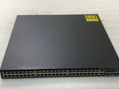 Cisco Catalyst 2948G-GE-TX WS-C2948G-GE-TX 48-Ports Rack-Mount Ethernet Switch - Image 1 of 4