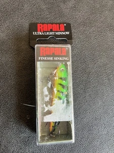 Rapala Ultra Light Minnow ULM06 FT-Fire TIGER - Picture 1 of 3