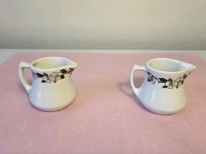 VINTAGE SHENANGO INDIVIDUELLES SAHNEKÄNNCHEN 2 ZOLL - RESTAURANTWARE Blumenmuster - Bild 1 von 10