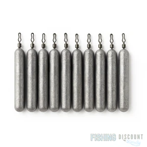 100-200x DropShot Piombo a Bacchetta - 20 g con Vortice di Morsetto - Foto 1 di 1