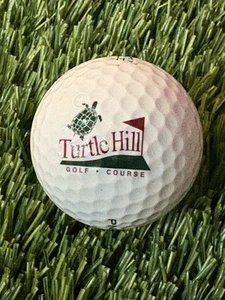 Turtle Hill Golf Course Logo Golf Ball- Muenster Texas TX - Picture 1 of 1