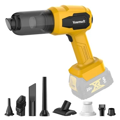 Aspiradora de mano para coche 3 en 1 compatible con batería Dewalt 20V con 21000pa St... Foto 1 de 4