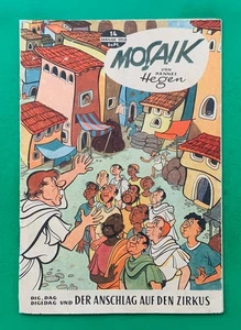 WIPA Mosaik Digedags Nr. 14 Der Anschlag auf den Zirkus Hannes Hegen original - Bild 1 von 5