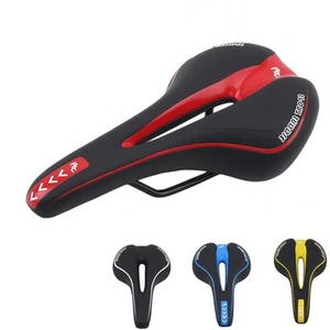Gel Extra Soft Bicycle MTB Saddle Cushion Bicycle Hollow Saddle Cycling Road - Picture 1 of 28