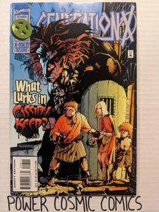 Generación X #8 (Marvel octubre 1995) en estado bastante bueno con tarjetas de poder - Imagen 1 de 2