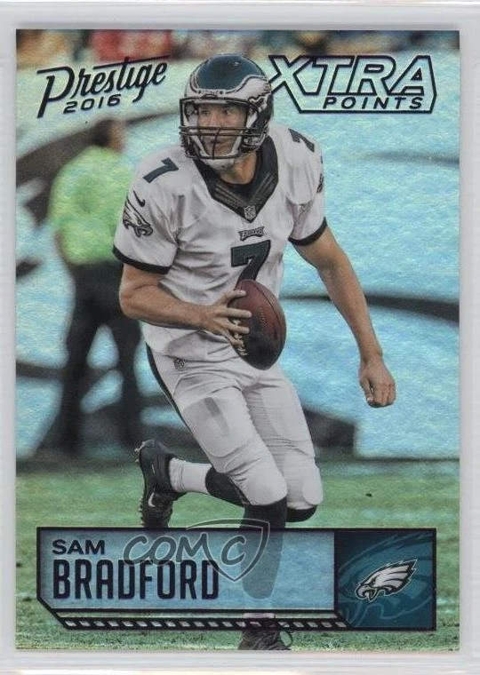 2016 Panini Prestige Xtra Points Purple /100 Sam Bradford #146 - Image 1 of 2