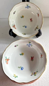 "Cuencos de fruta/postre Hutschenreuther (4) Maria Theressia Mirabelle 5,25"" Alemania" - Imagen 1 de 5