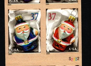 Scott #3886b - EFO - 2004 Christmas Booklet - Multiple Colors Shift - MNH - Picture 1 of 6