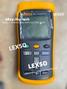 Fluke 52-II Digital Thermometer With temperature test line USED/lhy - Picture 1 of 5