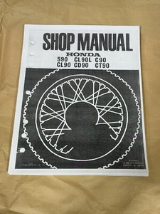 Manual de reparación de taller de servicio de fábrica 1971 1972 1973 1974 1975 Honda CT90 Trail 90 - Imagen 1 de 9
