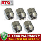 5X Wheel Nuts For Ford Transit Courier 2014 On (Steel Wheels) Silver