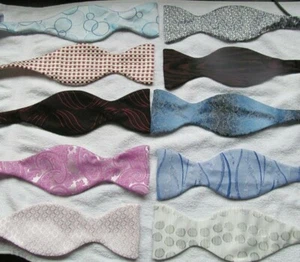 New Self~ Tie Bow Ties ~Various Colour Ways~ Adjustable-Made in England - Picture 1 of 11