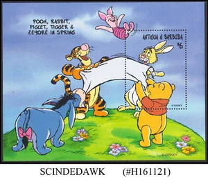ANTIGUA & BARBUDA - 1998 WINNIE THE POOH / DISNEY ANIMATION - MIN/SHT MNH - Bild 1 von 1