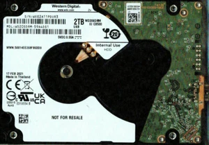 WD20SDRM-59A4DS1   WESTERN DIGITAL USB-C 2TB  WXE2 FEB 2021 - Picture 1 of 1