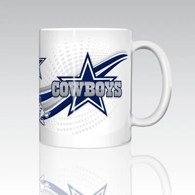 Caneca de café Dallas Cowboys 11 oz FRETE GRÁTIS!! - Imagem 1 de 3