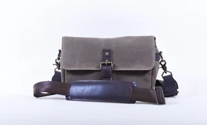 ONA The Bowery Camera Bag-Tan Colored-Canvas Brand New-Free Shipping - Picture 1 of 8