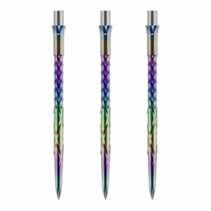 Caliburn Evo Replacement Dart Points. HAN G2 40mm Rainbow - Picture 1 of 1