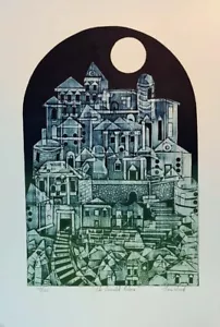 “The Emerald Palace” By Tom Wood Ltd. Edition Signed Lithograph - Picture 1 of 12
