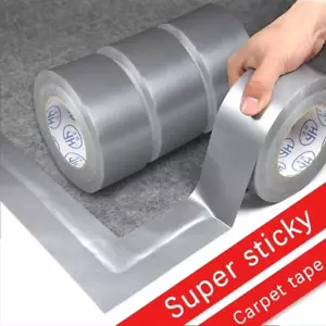 Super Sticky Cloth Duct Tape Carpet Binding Floor Waterproof Heavy Duty Industri - Picture 1 of 6