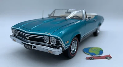 Franklin Mint Chevelle SS396 Spider, scala (1:24 - 1:25), vintage (2496) - Immagine 1 di 4