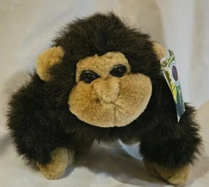 Vintage 2002 TCC Community Holdings Gorilla Stofftier Plüschtier 9 Zoll/23 cm. - Bild 1 von 9