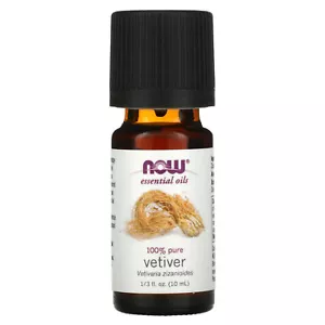Essential Oils, Vetiver, 1/3 fl oz (10 ml) - Picture 1 of 2