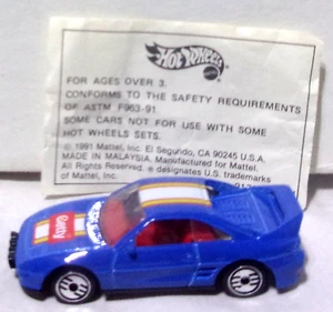 KKar Hot Wheels - Racer - Blue - 1991 Getty - NO BOX - Picture 1 of 6