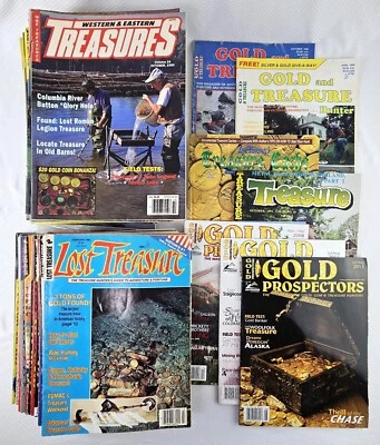 Lost Treasure, Western Eastern Treasure, Gold Prospectors, Treasure Hunter + Mag Foto 1 de 3