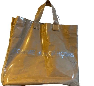 COMME des GARCONS GO-K201 PVC Tote Bag Beige Men - Image 1 of 4