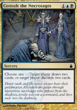 CONSULT THE NECROSAGES X4 4 4X Ravnica MTG Magic the Gathering Cards DJMagic