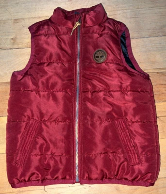 Chaleco acolchado infantil Timberland niños talla 24 meses azul granate Foto 1 de 4