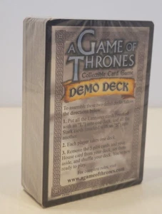 A Game of Thrones Collectible Card Game Demo Deck NEW Sealed OOP Fantasy Flight - Picture 1 of 4