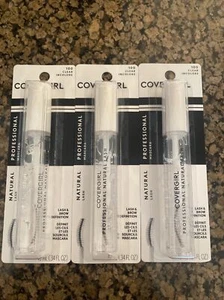 3 COVERGIRL Natural Lash Professional Mascaras Clear #100 - Picture 1 of 1
