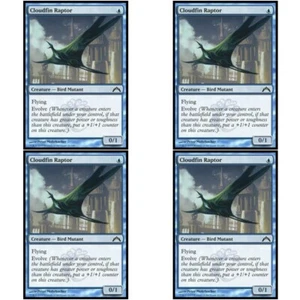 4 x CLOUDFIN RAPTOR NM Gatecrash mtg Blue - Bird Com - Picture 1 of 1