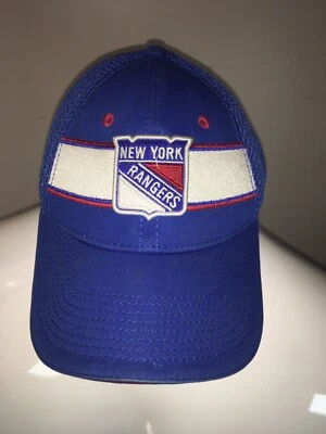 New York Rangers New Era Stretch Fit Hat Statue Of Liberty Logo on back S/M - Image 1 of 3