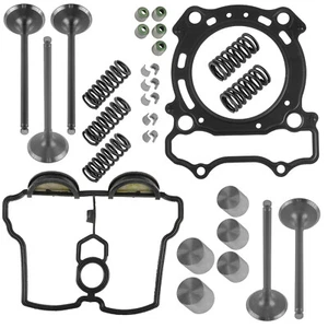 Valve Intake & Exhaust w/ Gaskets Kit COMPLETE for Yamaha YZ250F 2001-2013 - Picture 1 of 12