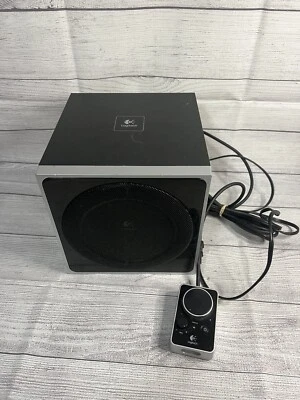 Logitech Z4 Subwoofer nur mit Steuerung getestet funktioniert - Bild 1 von 4