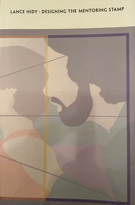 Lance Hidy:  Desiging The Mentoring Stamp (Signed and Inscribed By Author) - Image 1 of 2