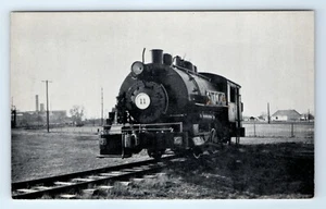 Vintage Postcard Portland Cement 0-4-0 No. 11 Fairborn Ohio Train - Picture 1 of 2