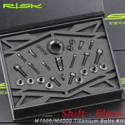 Juego de tornillos de fijación de freno de palanca de cambios de aleación de titanio para M7000 M8000 Foto 1 de 4