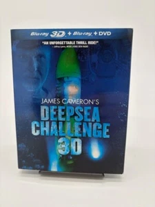 Deep Sea Challenge (Blu-ray/DVD, 2013) James Cameron’s dive to Mariana Trench - Picture 1 of 3