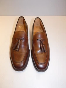 Church's Men's Brown Tassle Loafers, U.S. 9.5 Narrow - Picture 1 of 8