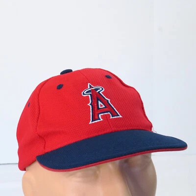 California Angels AM830 MemorialCare Promo Red Blue Hat Cap Strapback Baseball - Image 1 of 4
