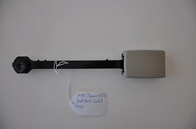 Cinturón de seguridad de pasajero Jaguar XJ8 XJR hebilla pestillo receptáculo gris 1998-2003 Foto 1 de 3