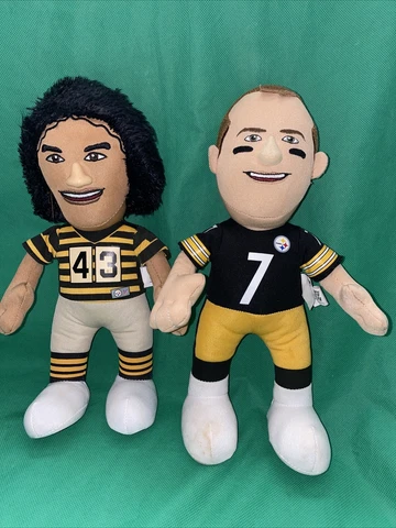 Bleacher Creatures Pittsburgh Steelers Troy Polamalu & Roerhlisberger E2 Cover