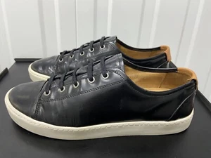 Jigsaw Ayda Grano Entrenadores Cuero Negro Zapatos de salón bajos Reino Unido 7 UE 40 - Imagen 1 de 7